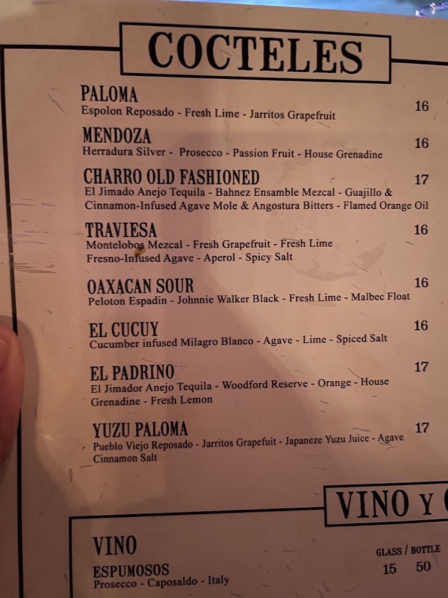 Añejo Tribeca Menu - Image 5